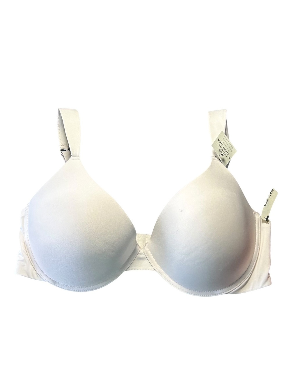 ANNE KLEIN Underwired molded cup full figure microfiber cushioned wide strap